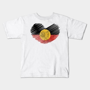 Aboriginal Flag Kids T-Shirt